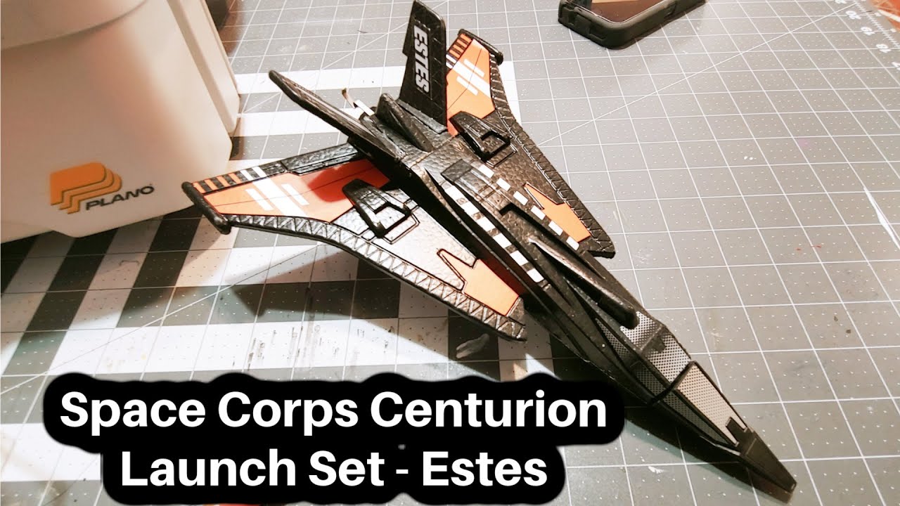 Space Corps Centurion Launch Set - Estes - Unboxing & Assembly Video