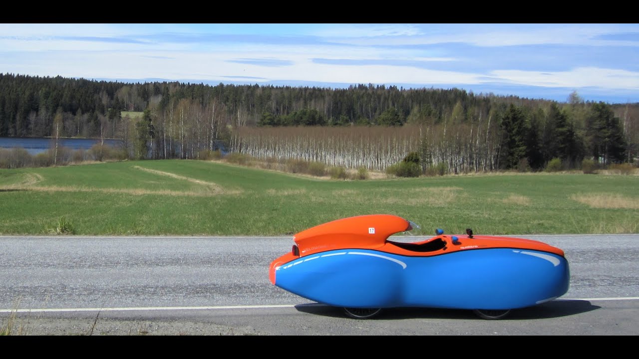 SUNDAY CYCLING AROUND THE LAKE with velomobile (i)