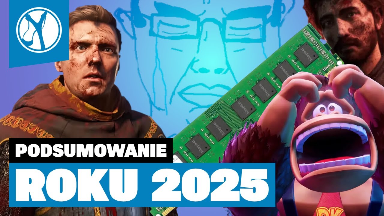 PODSUMOWANIE ROKU 2025 W BRANŻY GIER | Najważniejsze premiery, sprzęty i wydarzenia w minonym roku!