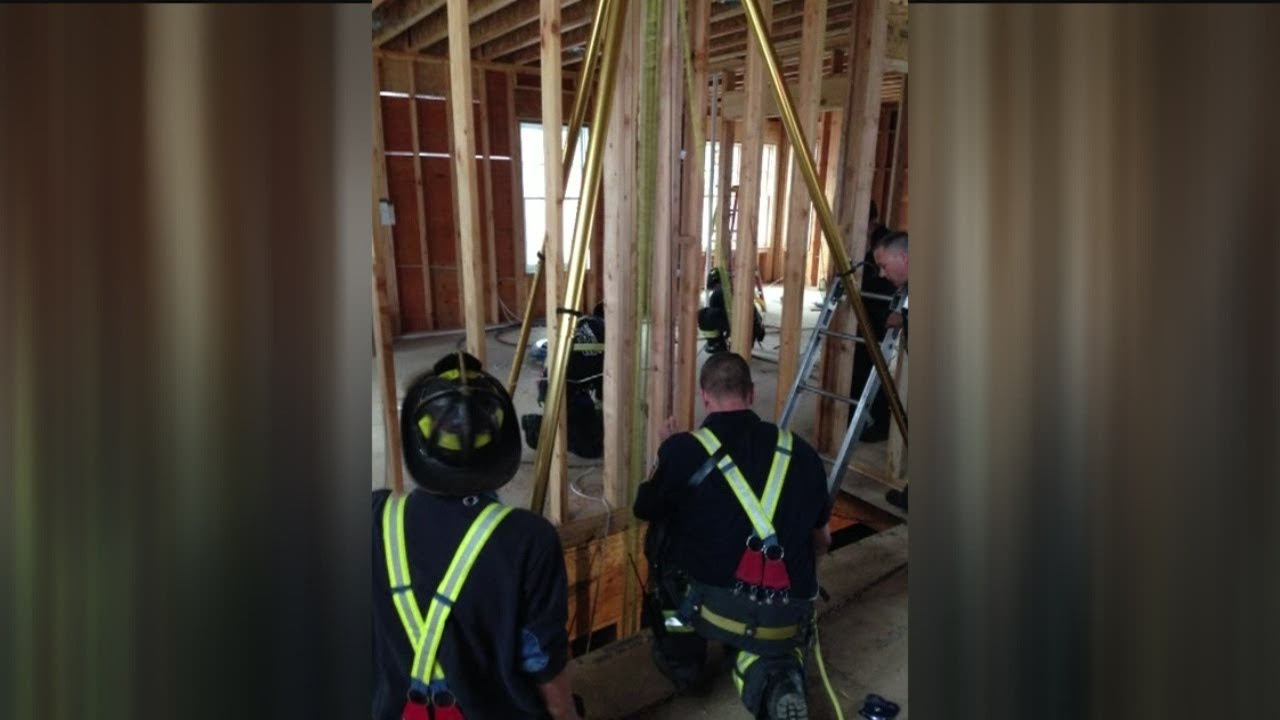 Four workers hurt when stairs collapse