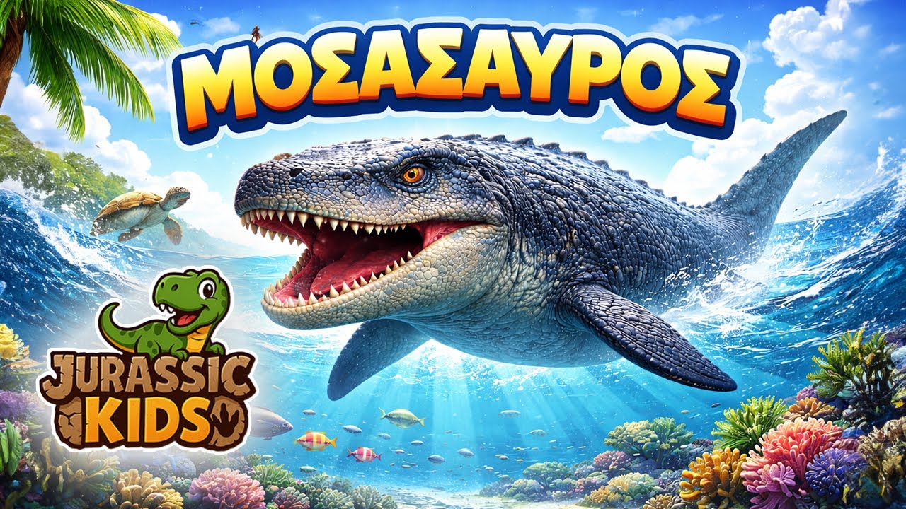 🦕 Μοσάσαυρος | Ο ΒΑΣΙΛΙΑΣ ΤΩΝ ΘΑΛΑΣΣΩΝ! | Jurassic Kids