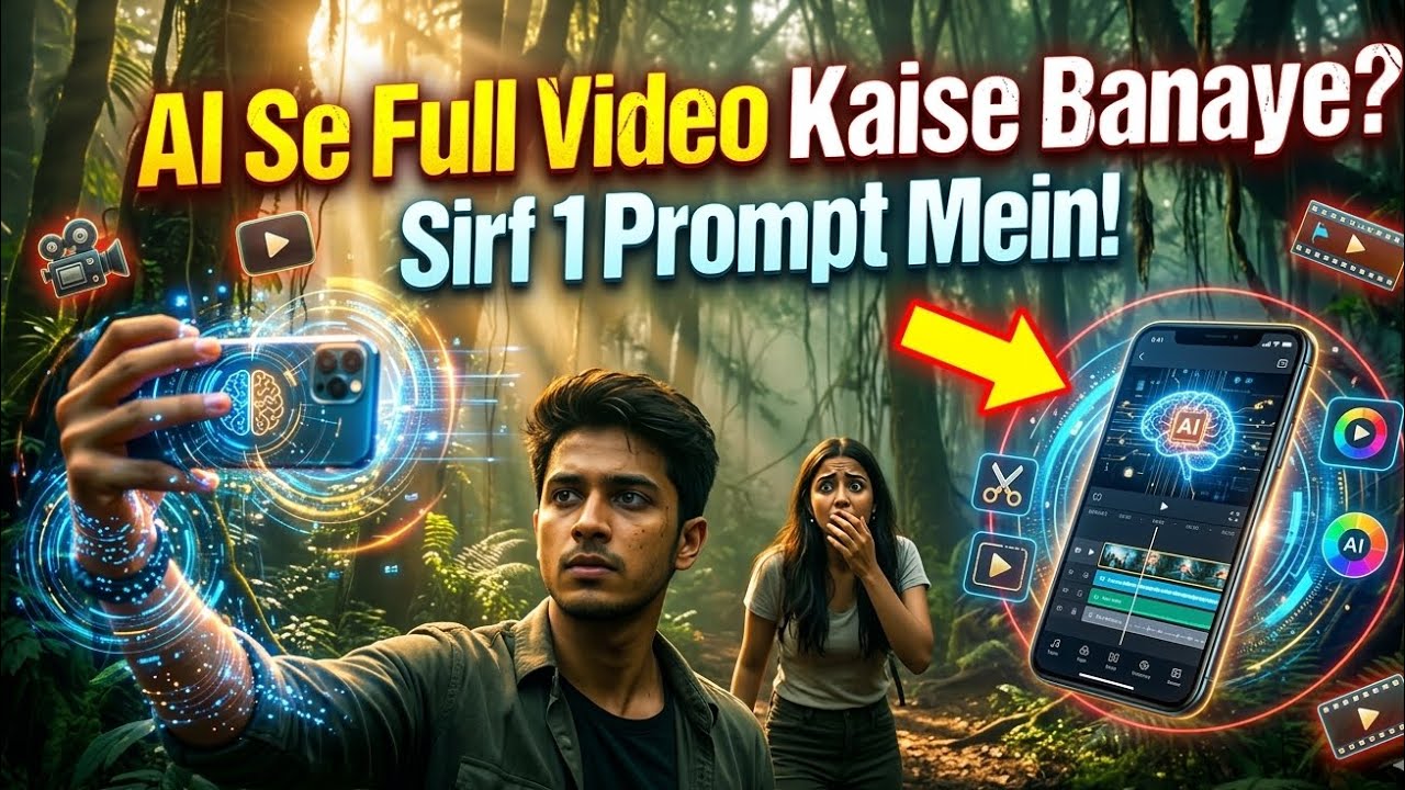 ai vlog video banaye free mein | 😱 vlog video kaise banaye | AI video kaise banaye | #ai  #vlog 