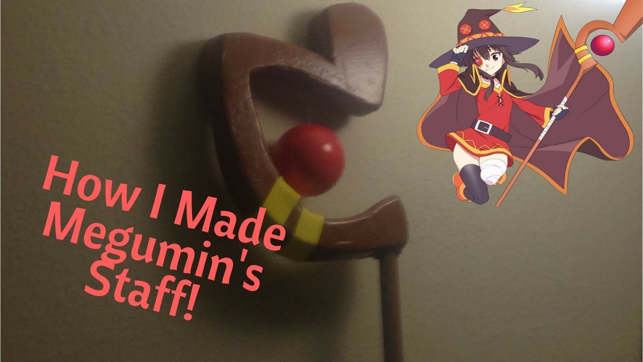 How I Made Megumin's Staff from Konosuba !!