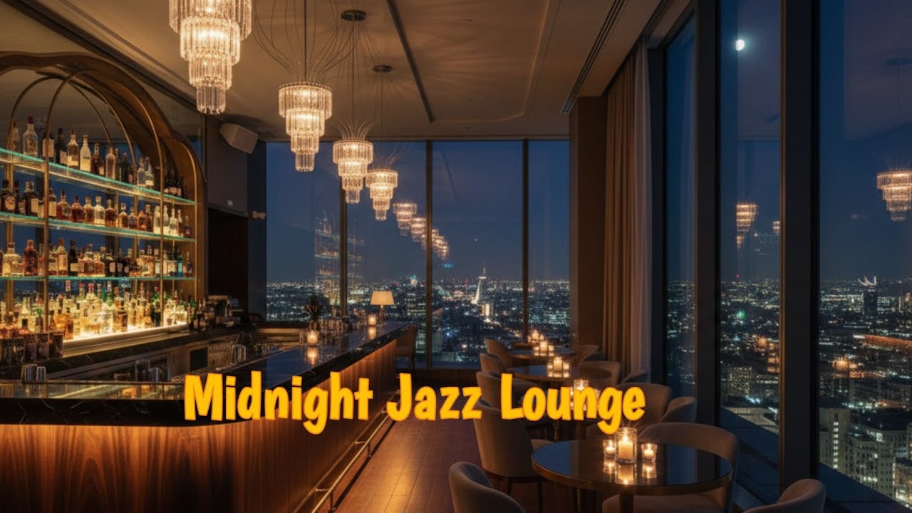 Midnight Smooth Jazz – Relaxing Saxophone Lounge Music for Work & Study
