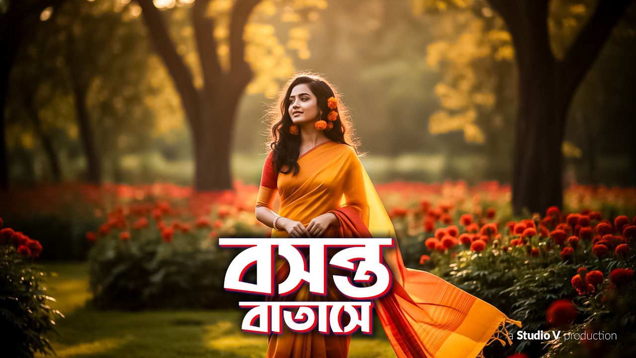 Boshonto Batase | বসন্ত বাতাসে | Shah Abdul Karim | Bangla Folk Song 2026 #banglagaan