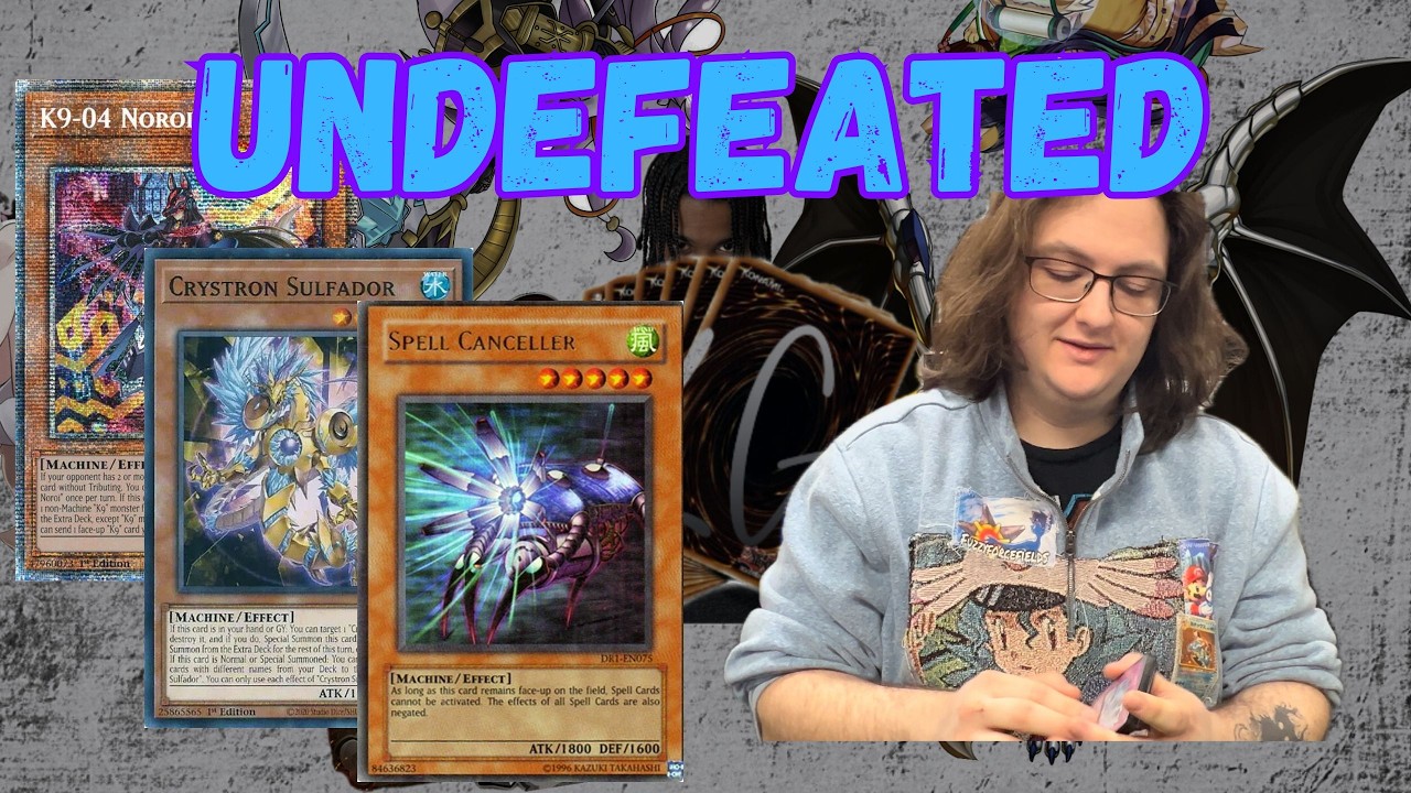 Yu-Gi-Oh! UNDEFEATED 1st Place Crystron K9 Deck Profile