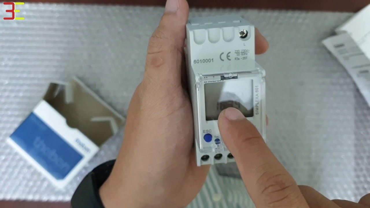GIỚI THIỆU CÔNG TẮC THỜI GIAN THEBEN SIMPLEXA 601 VÀ SIMPLEXA 602