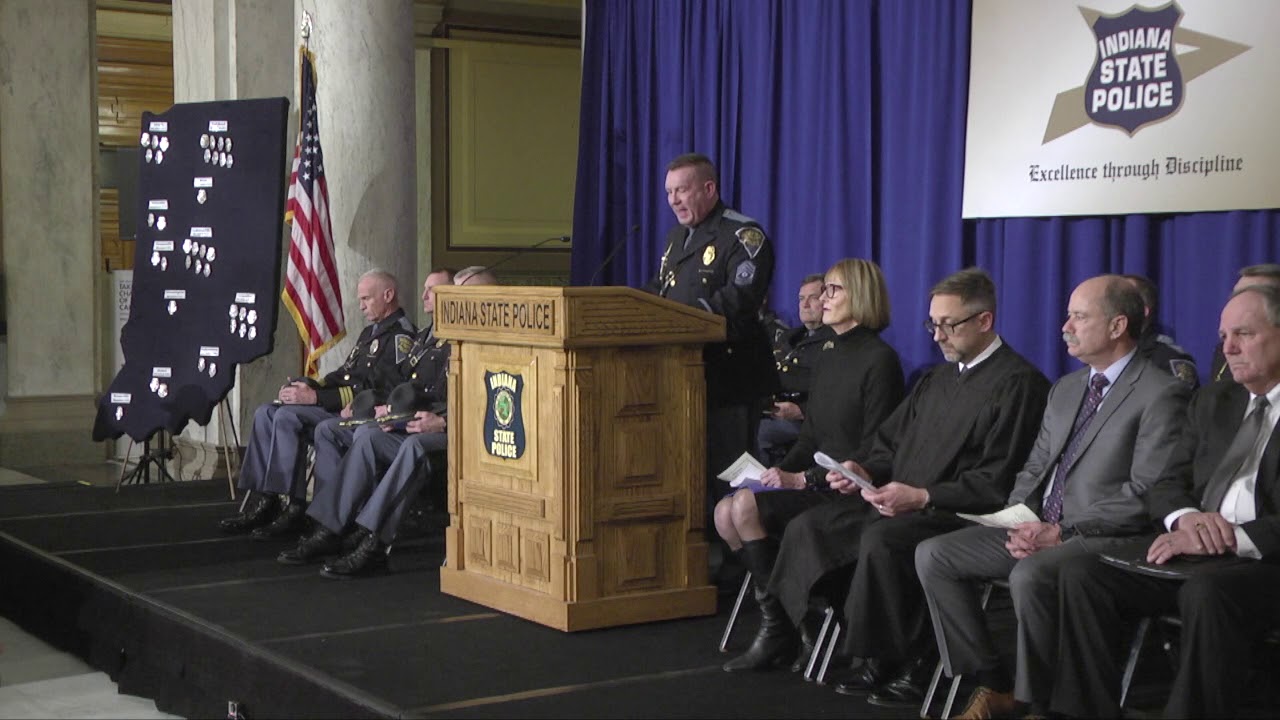 The Indiana State Police 79th Recruit Class Graduation 12.19.2019