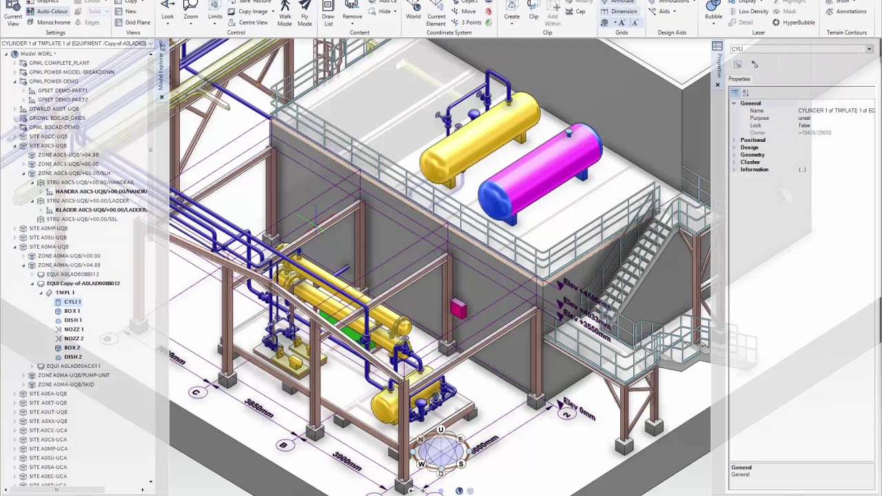 AVEVA E3D Demo with Laser Scan
