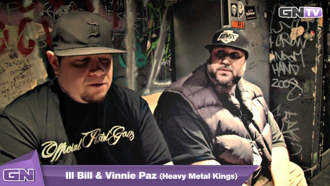 Ill Bill & Vinnie Paz (Heavy metal kings) interview 2011 by The Guestlist Network (HD)
