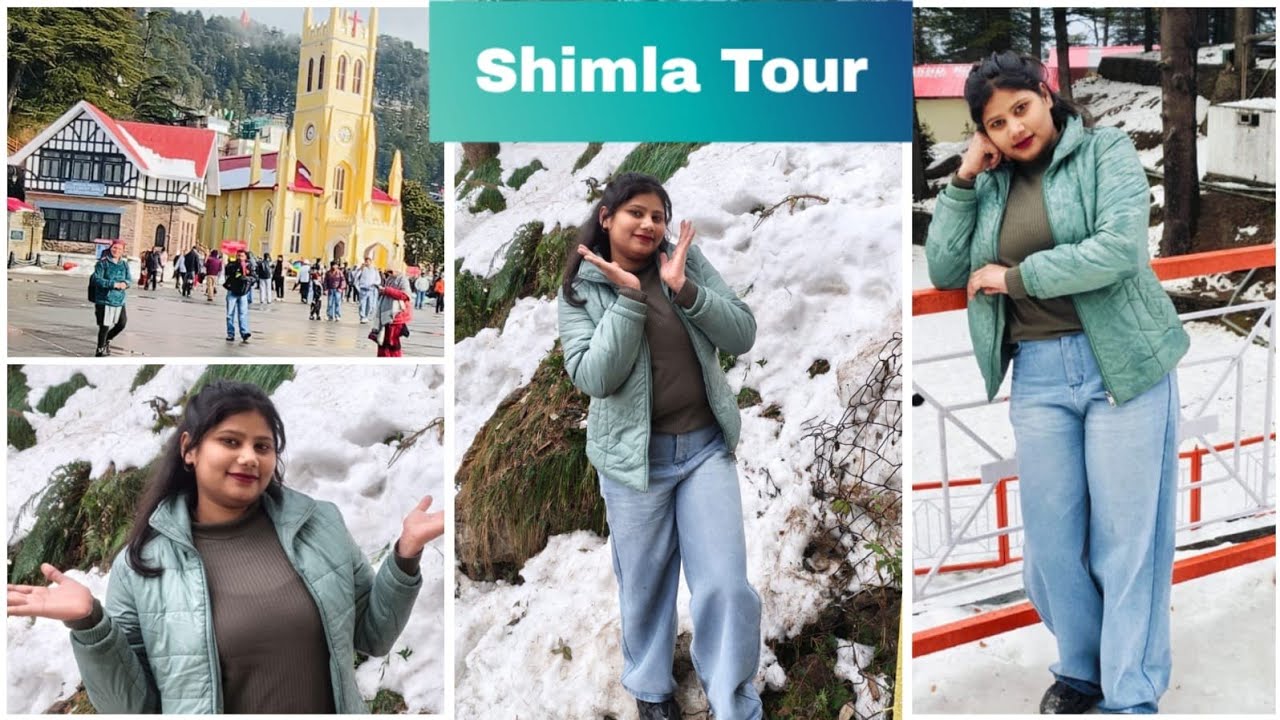 Shimla tour vlog | Shimla me barf bari ☃️❄️ | Abhi bhi bahut barf hai | 