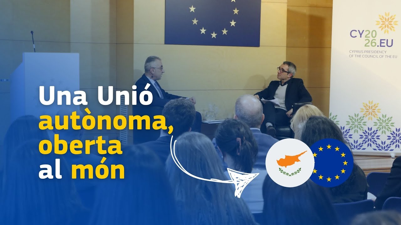 Presentació de la Presidència xipriota del Consell de la UE a Barcelona
