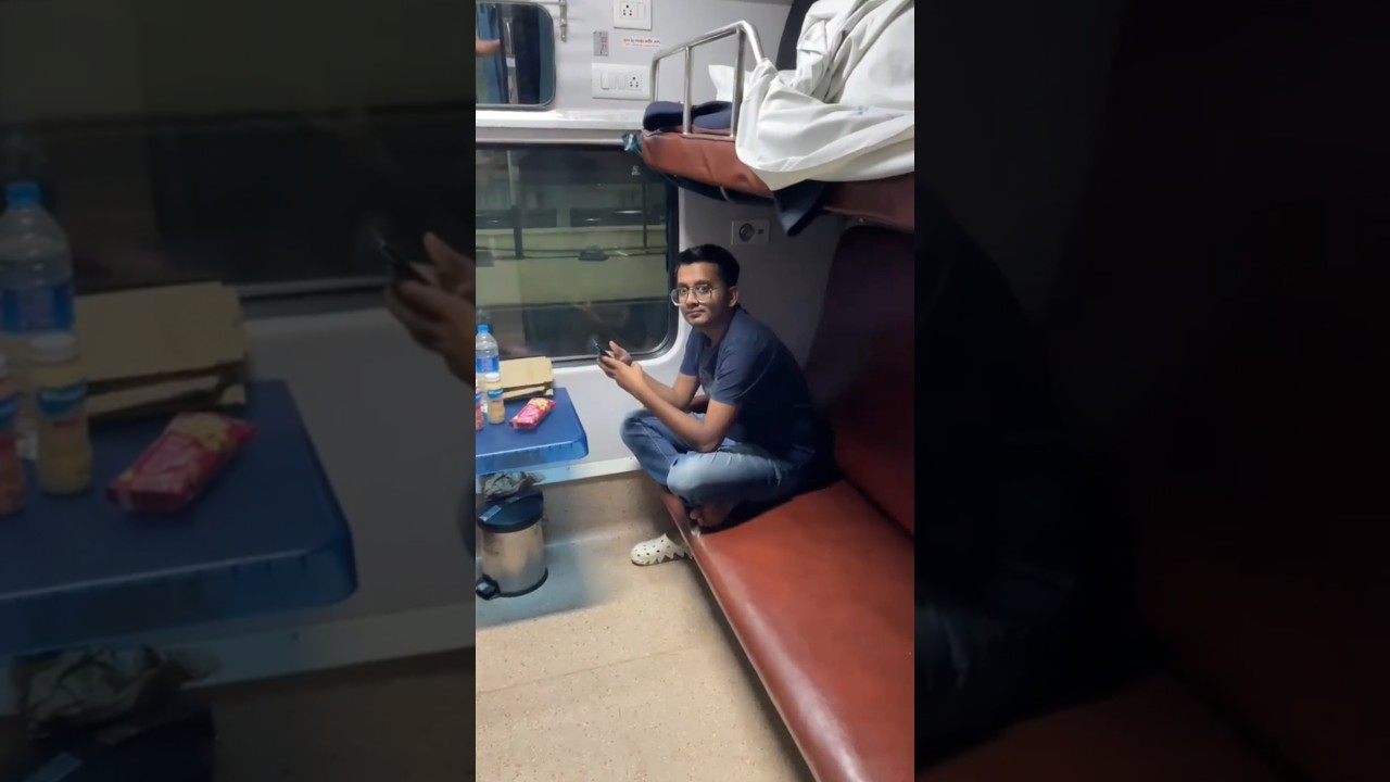 How First Class of Veraval Okha Express Seems like🥰 | #indianrailways