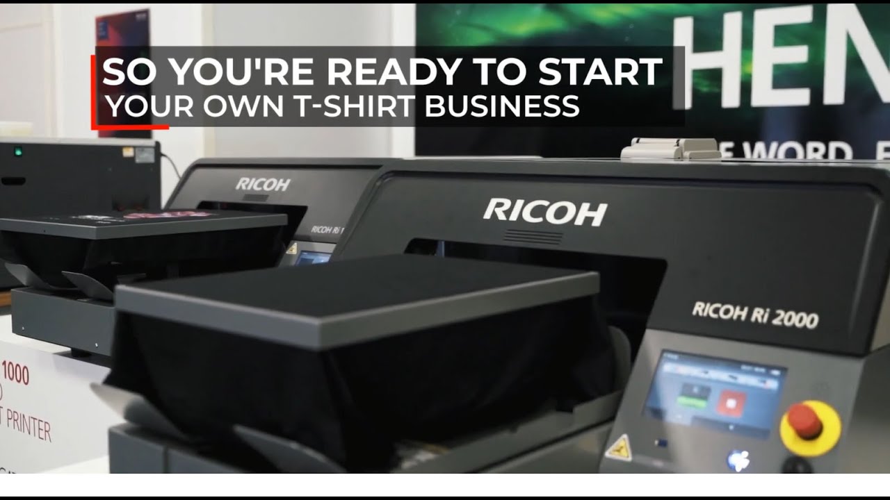 How to Choose a DTG Printer for Your T-Shirt Business