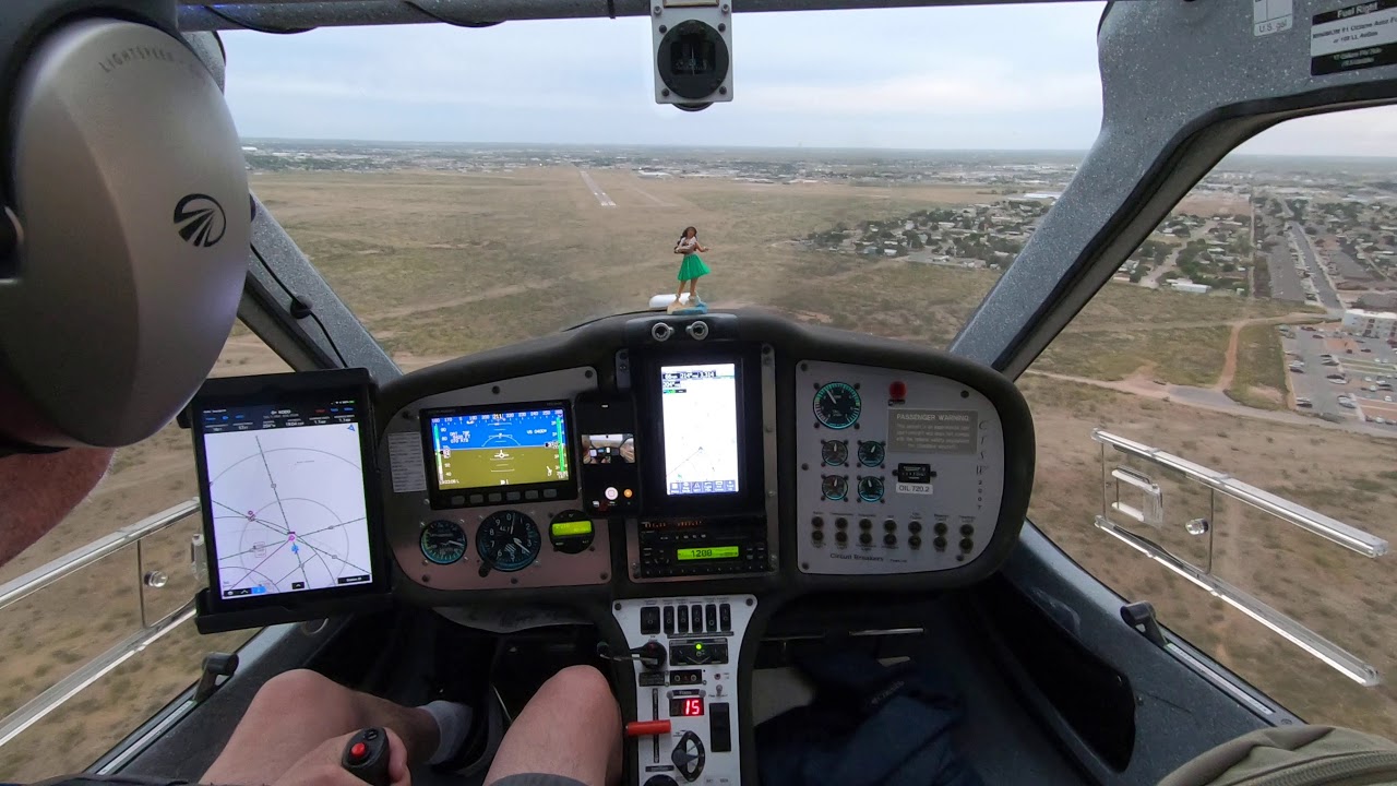 Evening Arrival in Odessa, Texas (Flight of Two)