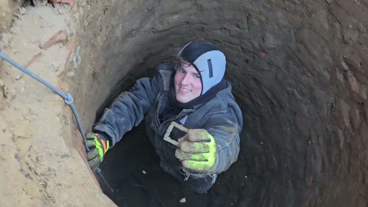 Digging a privy along with metal detecting for a chance to find lost history #treasuresundays