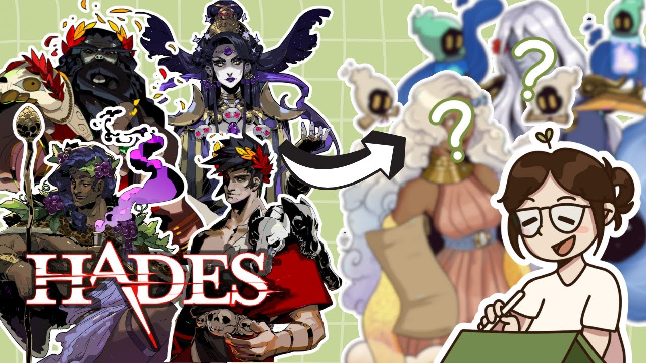 Character Design using the Hades Art Style! 🔥Console to Canvas EP 1