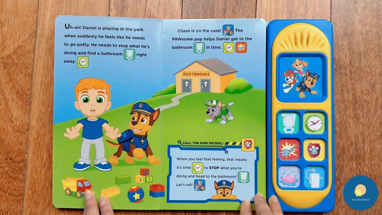 Paw Patrol Potty Time | Potty Training | Sound Book | Kids Book Read Aloud