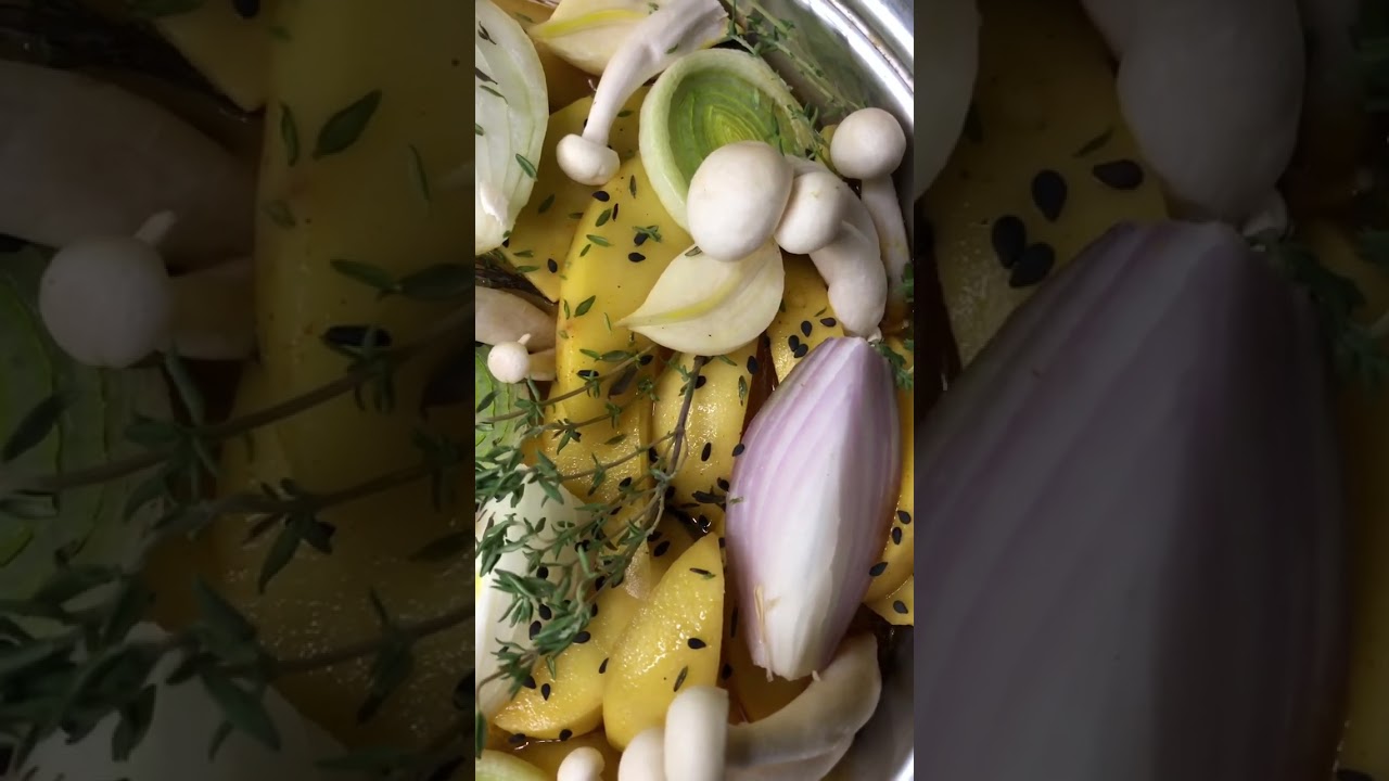 #potato #mushrooms #onion #thyme