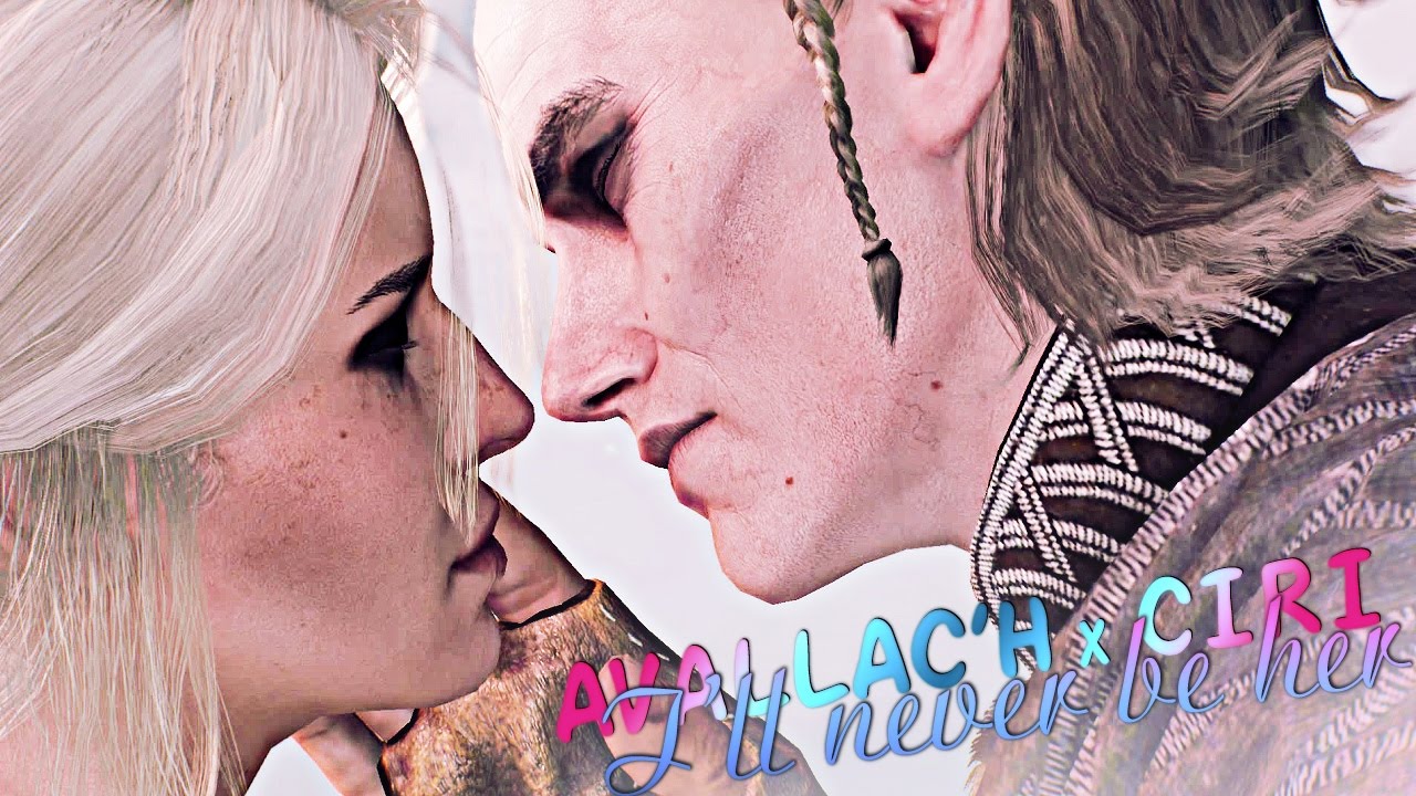 » i’ll never be her (avallac’h x ciri) [au]