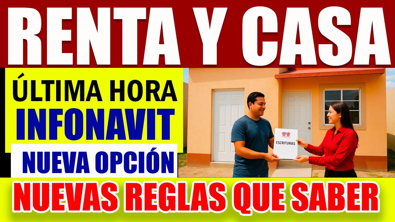 🏠 INFONAVIT Ofrece ¡Casa con Opción a Compra! 🔥 Regulariza tu Vivienda con Problemas