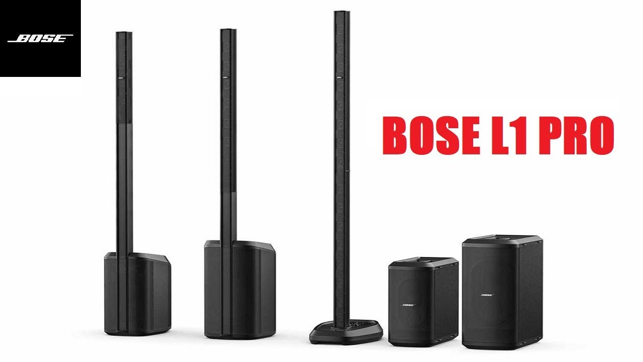 Обзор BOSE L1 PRO