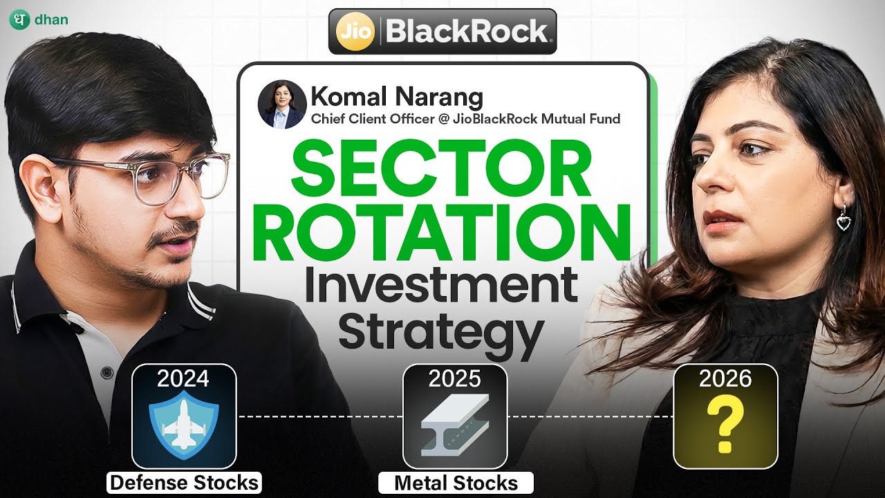 Sector Rotation Investment Strategy for Long-Term Wealth | ft. Komal Narang (Jio BlackRock)
