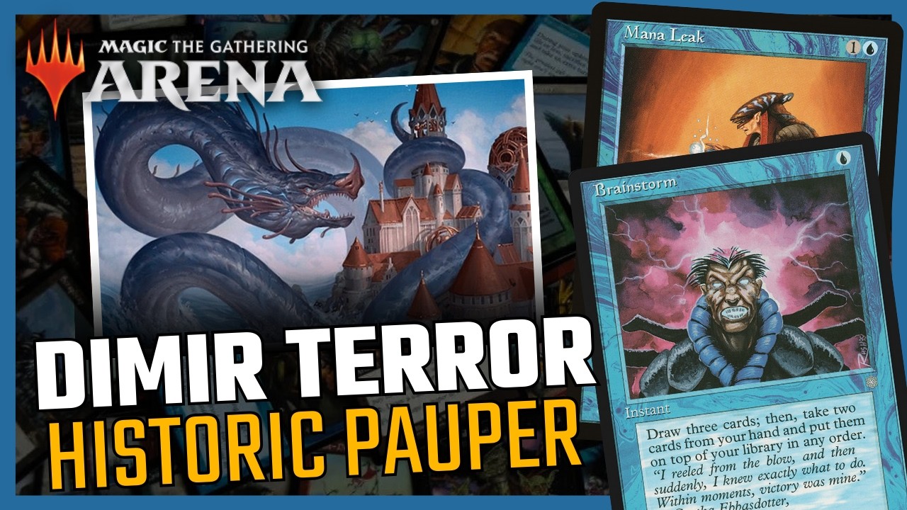 O DECK QUE NÃO MORRE! Dimir Terror no Historic Pauper