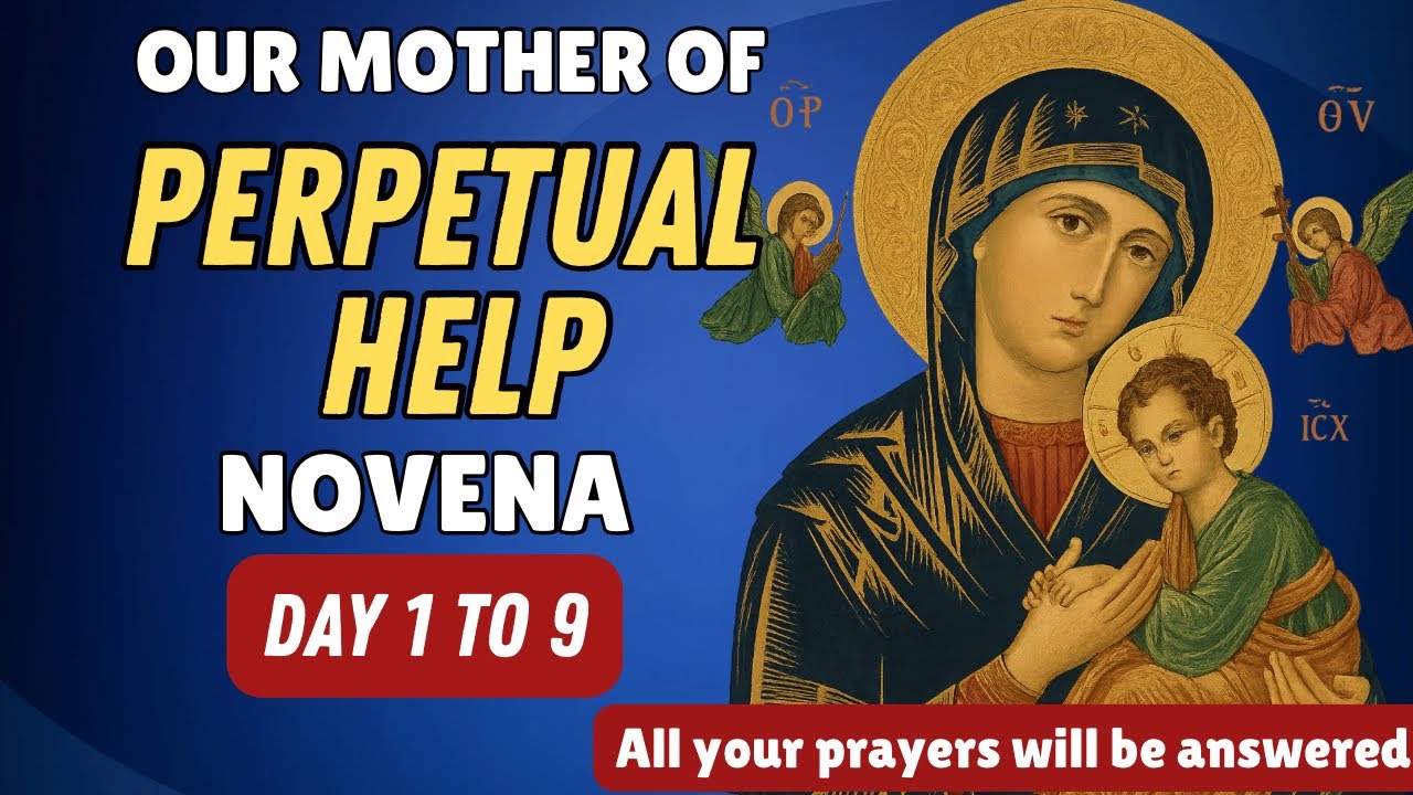 🙏DAY 1 to 9 NOVENA TO OUR MOTHER OF PERPETUAL HELP 2025 |Our Lady of Perpetual Help novena day 1 - 9