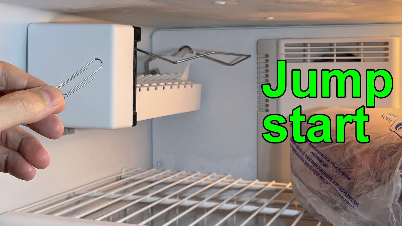 Ice maker not making ice troubleshooting jumper test cycle