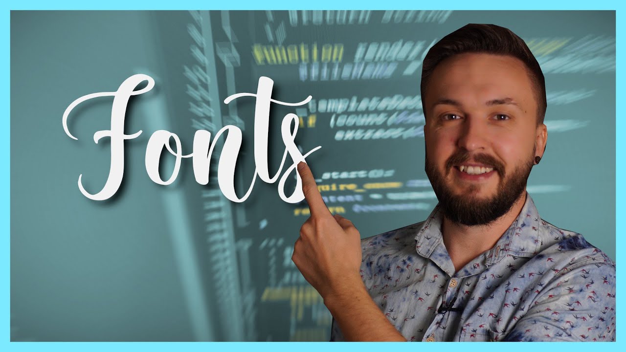 So kannst du jede Schriftart in deine Webseite einbinden. Schriften von dafont.com auf der Seite