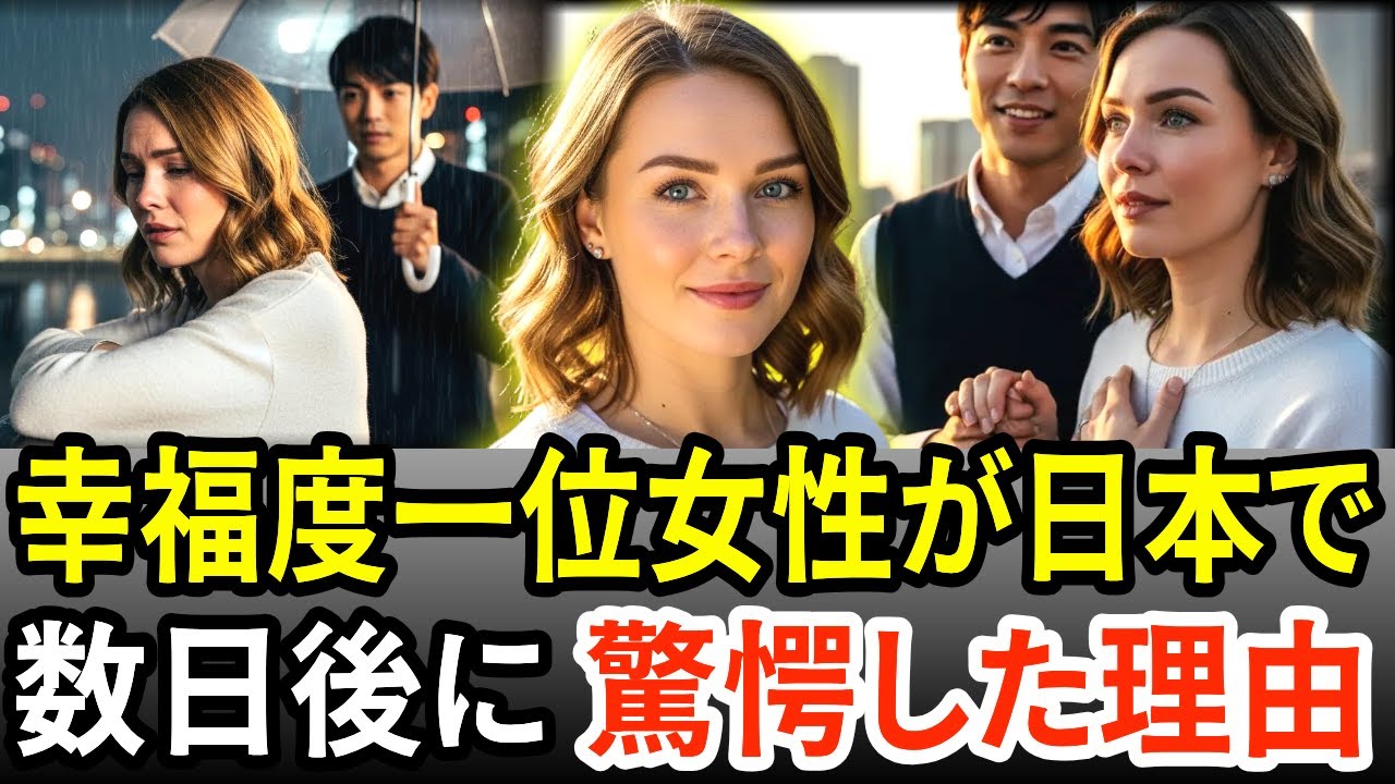 「統計は嘘だった」幸福度一位フィンランド女性が五十一位日本に来て衝撃を受けた理由