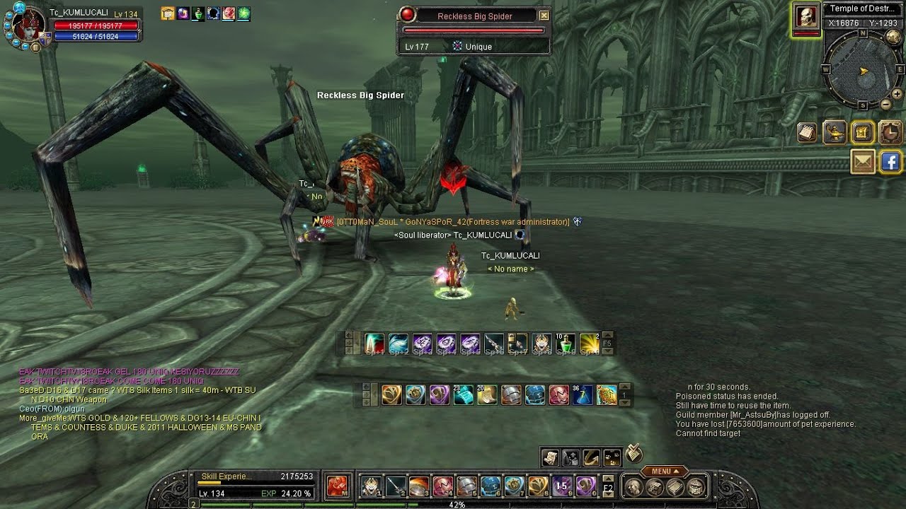 Silkroad Online İsro 16-17 DG İtems 185 Lv Uniques and Silkroad Box (15Silk) 17DG Rare ACC Winn