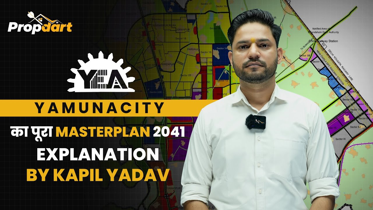 YEIDA Master Plan 2041 Full Details | Yamuna Expressway Authority | Jewar Airport | Film City