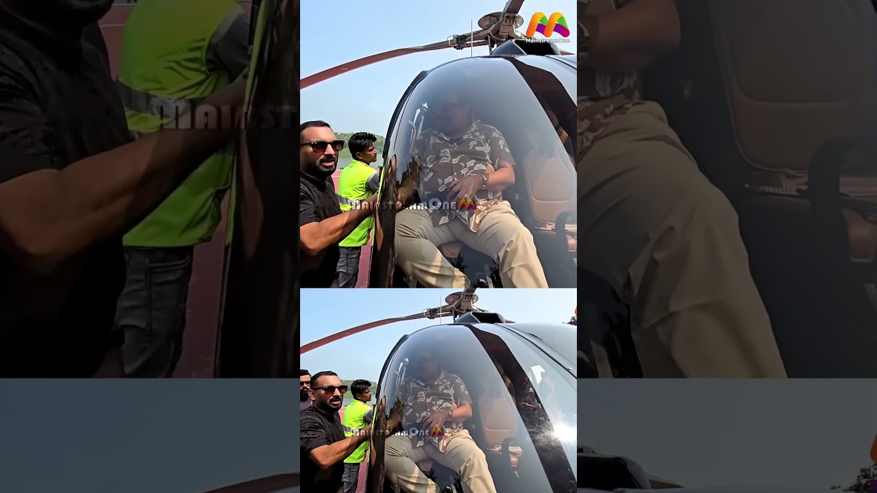 ഹെലികോപ്റ്ററിൽ പറന്നുയർന്ന് റോയ് സി.ജെ | Dr.Roy C J | Aneesh