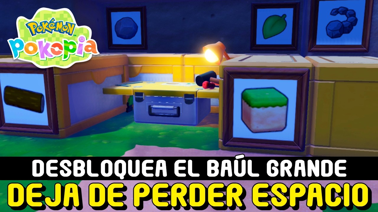 Caja Grande Desbloqueada | Todo sobre Almacenamiento Pokémon Pokopia