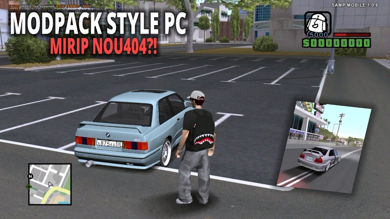 MODPACK STYLE PC MIRIP NOU404?! || MP HD STYLE PC 2025 || GTA SAMP ANDROID 