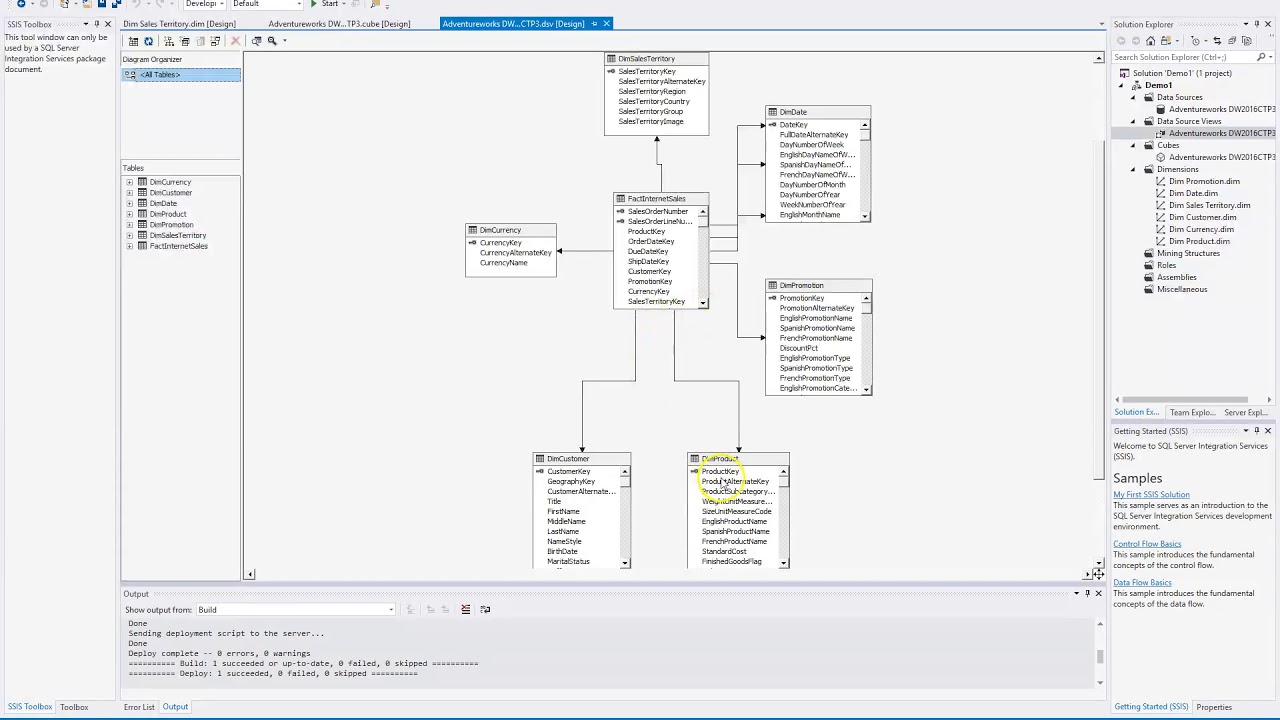 SSAS Star Schema to Cube in 14 Minutes
