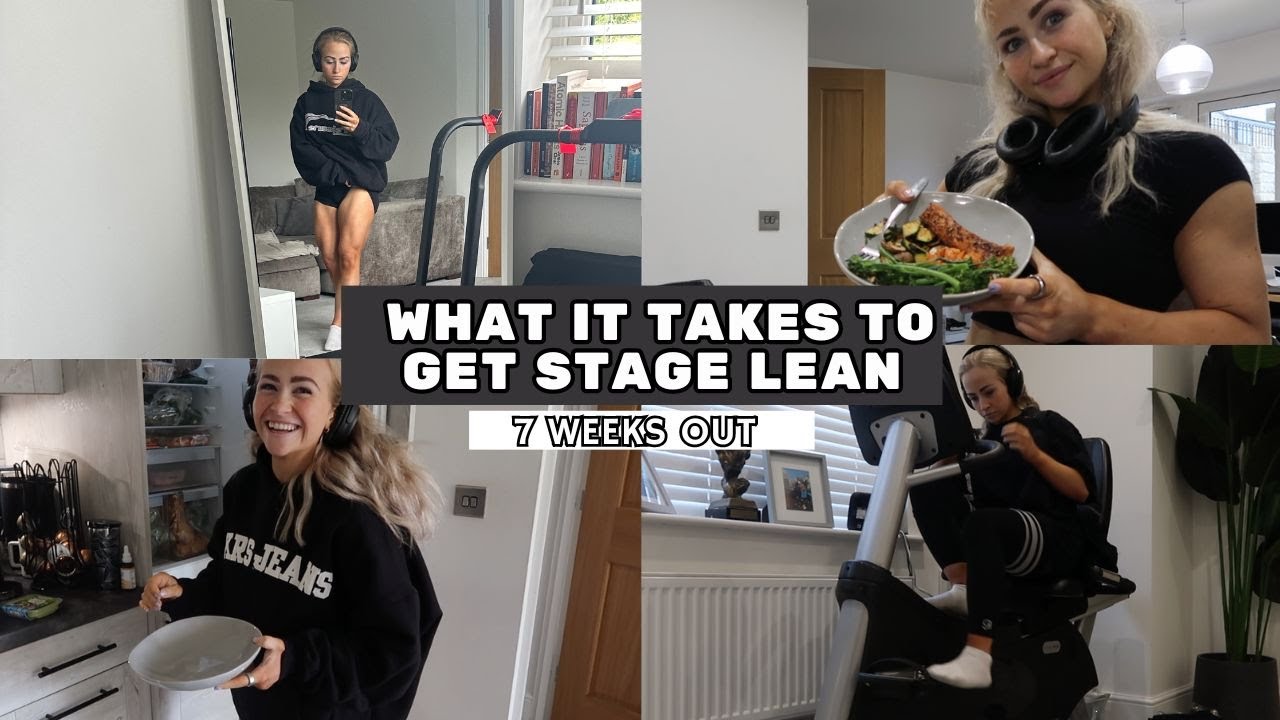 Realistic Day in the Life on Prep | 7 Weeks Out | Natural Female Bodybuilding