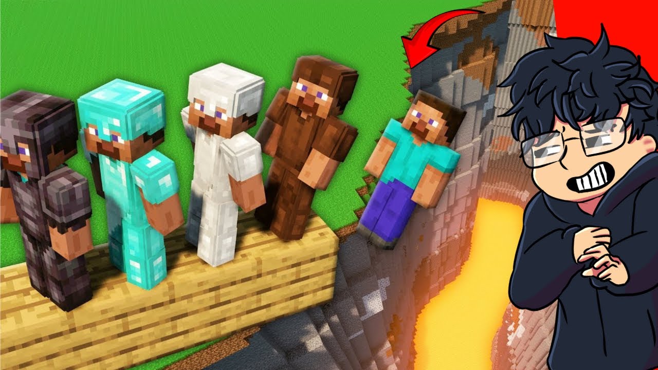 REACTING TO UPGRADING STEVE'S ARMOUR UNTIL HE SURVIVES !!