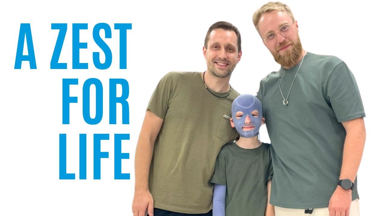 A zest for life: how the medevac programme helped a badly burned Ukrainian boy survive and thrive