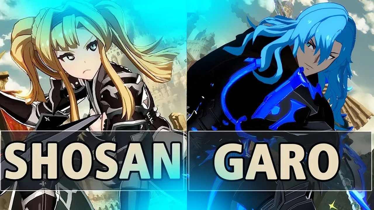 GBVSR:🔥Shosan (Zeta) Vs GARO (Siegfried)🔥 | High Level Gameplay.
