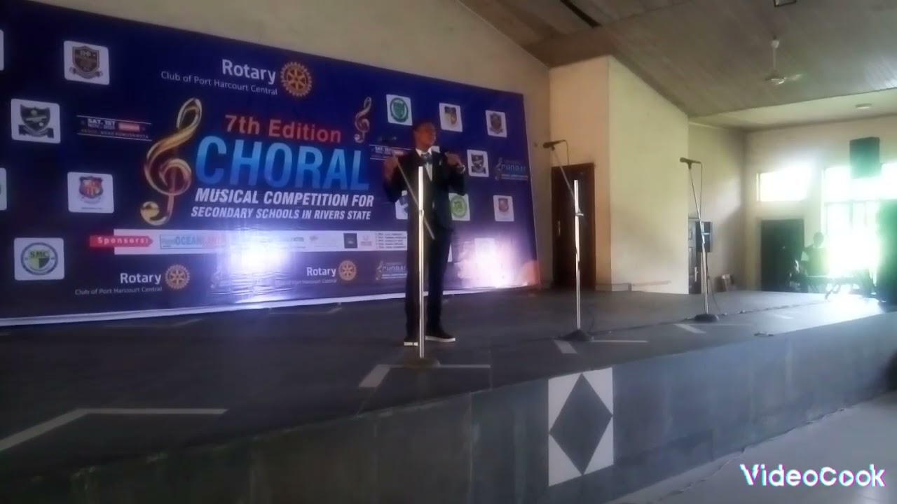 ROTARY CLUB 7TH EDITION COMPETITION 2025 SOLO RENDITION BY MASTER OGUERI MICHAEL