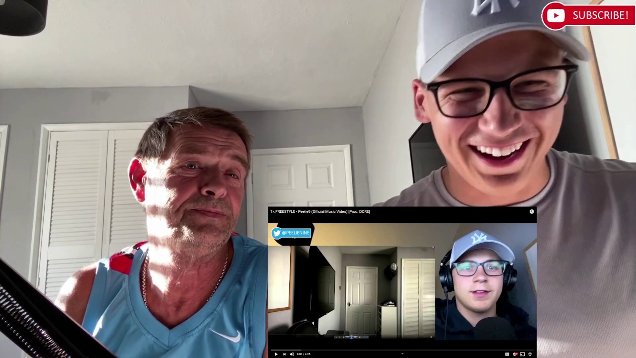 Grandad gets PRANKED!! (Grandad Also reacts to Peelie9 - 1k Freestyle)
