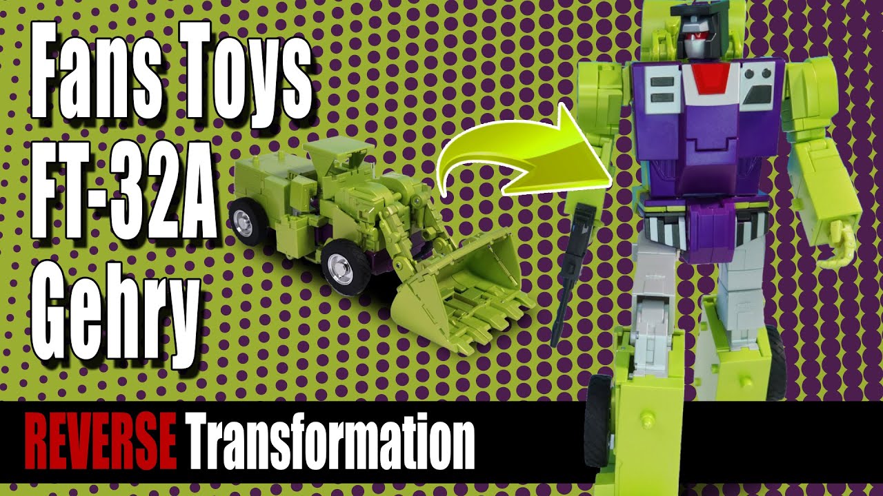 Reverse Transformation: Fans Toys FT-32A Gehry [Scrapper]: Rock FX Review