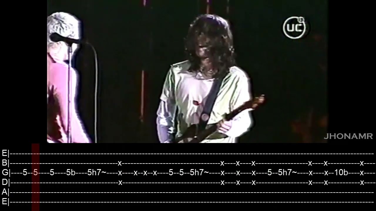 RHCP - If You Have to Ask solo - Live in Santiago, Chile (2002) - John Frusciante - TABS