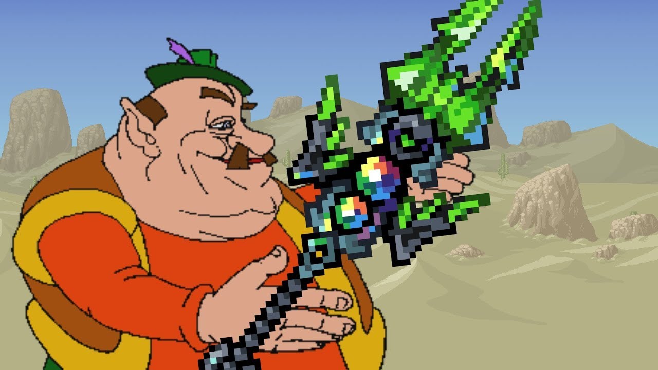 Terraria Atom Splitter be like: