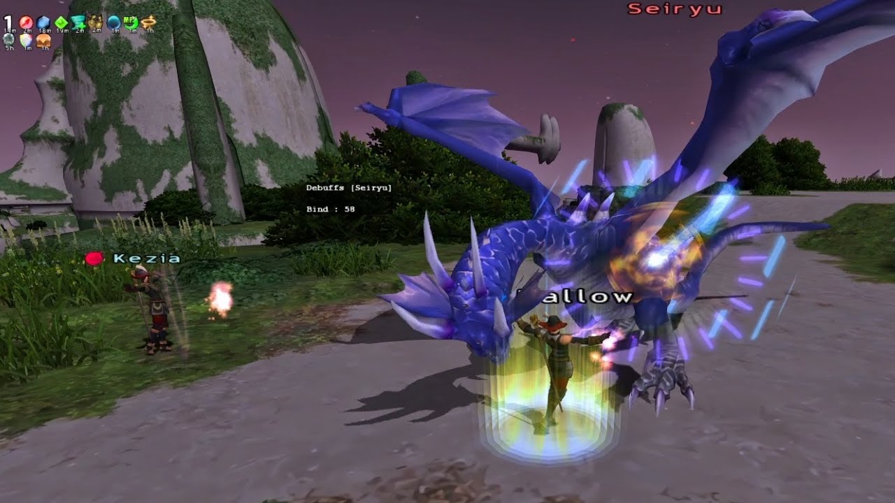 75 RDM/NIN - Seiryu Duo (FFXI Eden) /w Kezia