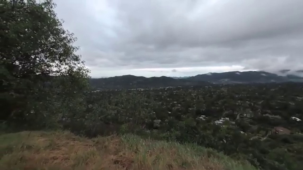 3D VR180 Scenic View Overlooking La Canada, California Oculus SBS Cardboard Vive VuzeXR