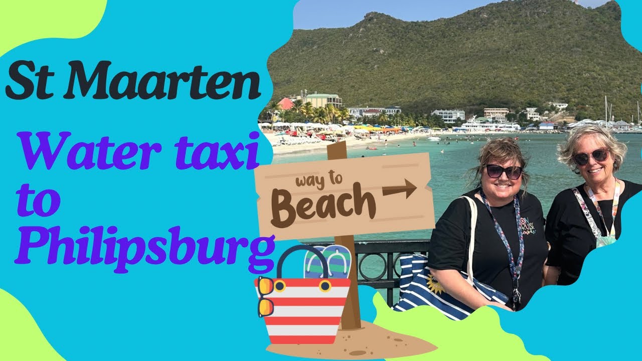 ST. MAARTEN Hidden Gem: A Stunning Free Beach by port.  No excursion needed.  #St. Martin